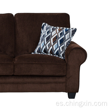 El sofá contemporáneo se establece el sofá de la sala de estar de dos plazas.